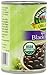 Walnut Acres Organic Whole Black Beans, 15 Ounce Cans (Pack of 12)