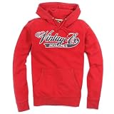 Mens Jack & Jones Zionhood Classic Twin Pocket Hoodie - Red