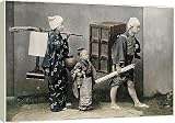 Box Canvas Print of A Removal, c1890. from Heritage-Images