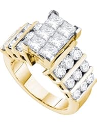 3.00CTW DIAMOND INVISIBLE RING