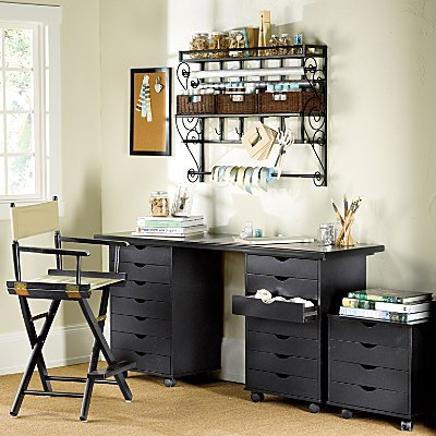 Image of Wall Mounted Craft Storage Rack - Large - Improvements