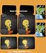 6PC Tweety Bird & Cage Front Rear Floor Mats & Seat Covers