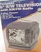 Portable 5" Black White Television with AM/FM Radio