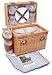 Sporting Goods : Brio Willow Picnic Basket for 2 Persons - Natural - Picnic & Beyond