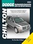 Dodge Durango 2004-06 & Dakota Pick-UPs 2005-06 (Chilton's Total Car Care Repair Manuals)