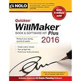 quicken willmaker plus 2016 edition book  software kit