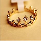 Jade Onlines Golden Style Crown Rings