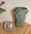 Dollhouse Miniature Artisan French Market Flower Bucket