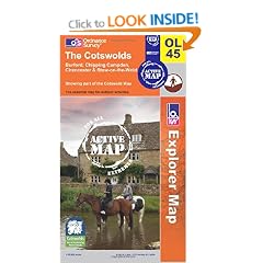The Cotswolds (OS Explorer Map Active)