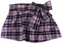 Guess Girls 2-6x Shimmer Plaid Skort,Lavender,4