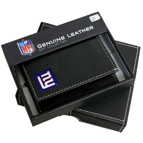 New York Giants Leather TriFold Wallet