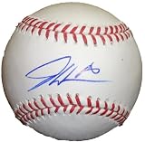Dontrelle Willis Autographed Official Major League Baseball W/PROOF, Picture of Dontrelle Signing For Us, Florida Marlins, Detroit Tigers, Cincinnati Reds, Philadelphia Phillies, D-Train