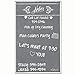 Dry Erase Magnet Notes Gray