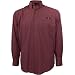 Antigua Arizona State Sun Devils Maroon Matrix Long Sleeve Dress Shirt