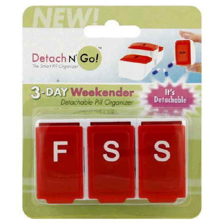 Detach N' Go Smart Pill Organizer