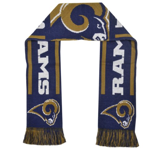 Forever Collectibles NFL St. Louis Rams 2011 Team Stripe Scarf