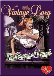 I Love Lucy The Grapes of Laugh Refrigerator Magnet