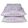 Home Scroll Sheet Set - Purple (Twin)