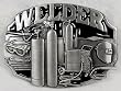 Welder (Occupation) Enamel Pewter Buckle