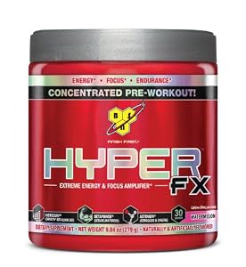 BSN HYPER FX - Watermelon, 9.84 Ounce (30 Servings)