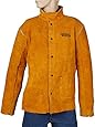 Lincoln Electric Brown XX-Large Flame-Resistant Heavy Duty Leather Welding Jacket