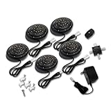 Amerelle LED50LBAM LED Accent Light 5 Pack, Black