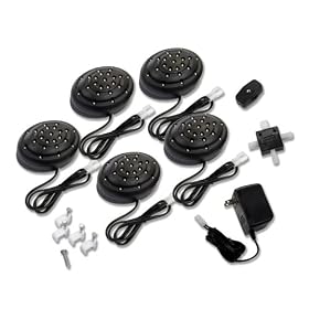 Amerelle LED50LBAM LED Accent Light 5 Pack, Black by Amerelle