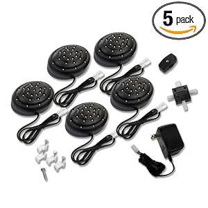 Amerelle LED50LBAM LED Accent Light 5 Pack, Black by Amerelle
