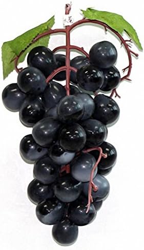 EUBeisaqi 1 pc Artificial Fruit Grapes Plastic Fake Decorative Fruit Lifelike Home Wedding Party Garden Decor mini simulation fruit vegetables