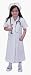 Jr Nurse Suit w/ Cap Child Costume Size 4-6 (DNS-46)(DA21)