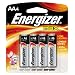 Energizer Max AA Batteries, 4-Count