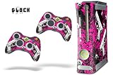 New XBOX 360 Console Protective Skin - Glock Pink