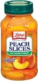 Libby's Peaches Sliced In Light Syrup, 24.5-Ounce Jars (Pack of 8)