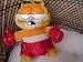 Search : Garfield Boxer Vintage "Year of the Party" 1988 10th Birthday ; Dakin Plush Toy 9"