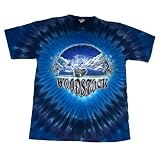 Buy Woodstock Nights Festival 1999 Guitars Psychedelic Tie Dye T-Shirt by Woodstock