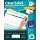 Avery Index Maker Clear Label Dividers, Easy Apply Label Strip, 8-Tab, Multi-Color, 25 Sets (11424)