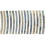 Paua Abalone Curved Purfling / Rosette Strips for Guitars and Other Instruments