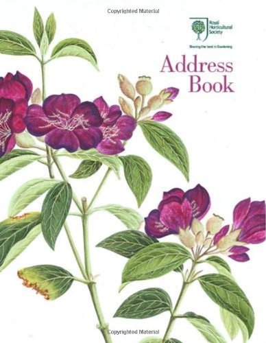 royal horticultural society pocket address book