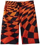 Laguna Boys 8-20 Whirlpool Cherckered Print Swim Short