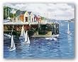 Sailing Class by Jacqueline Penney 24"x18" Art Print Poster