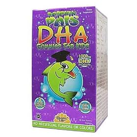 Country Life Dolphin Pals Dha Gummies for Kids, 90 Variety