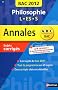 Philosophie L-ES-S : Sujets corrig�s