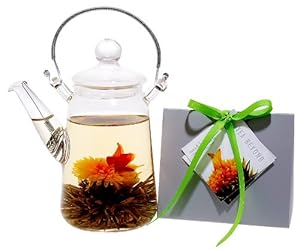 Tea Beyond Blooming Teapot Gift Set