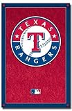 Texas Rangers (New Logo) Sports Poster Print - 24 X 36
