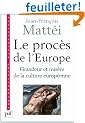 Le proc�s de l'Europe