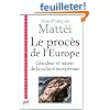 Le proc�s de l'Europe