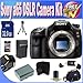 Sony A65 24.3 MP Translucent Mirror Digital SLR Body + 32GB SDHC Memory + Extended Life Battery + Ac/Dc Rapid Charger + USB Card Reader + Memory Card Wallet + Deluxe Case w/Strap + Mini HDMI to HDMI Cable + Accessory Saver Bundle!