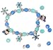 Snowman Charm Bracelet Craft Kit (1 dz)