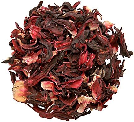 Organic Dried Roselle Dried By Sunlight (3.52 Oz.)