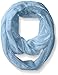 D&Y Women's Texture Woven Scarf with Lace Panel